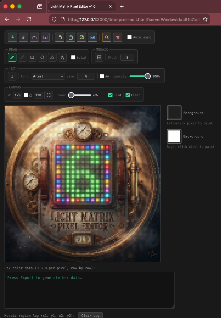 demo running in Chrome, Firefox, and Safari